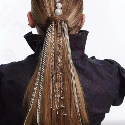 Hair Accessories European American Imitation Pearl Alloy Fashion Trend Creative Temperament Versatile Luxury Birthday Party