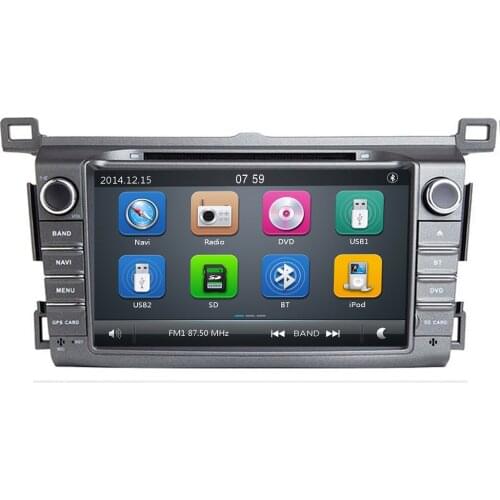 2din Car DVD Player Autoradio For Toyota RAV4 Rav 4 2013 2014 2015-2019 GPS Navigation Multimedia Tape Recorder Head Unit Stereo