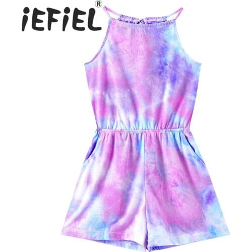 Kid Girls Ballet Leotard Dancewear Floral Printed Dance Bodysuit Ballerina Dress Jumpsuit Bodysuit for Gymastics Workout Leotard