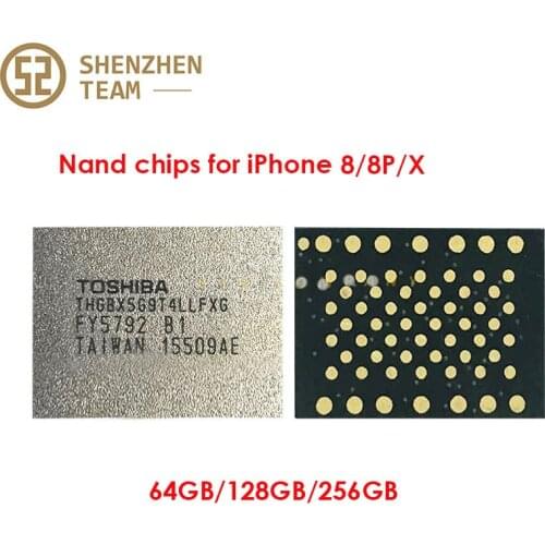 SZteam 64GB128GB 256GB HDD Nand memory chips for iPhone 8 8P X
