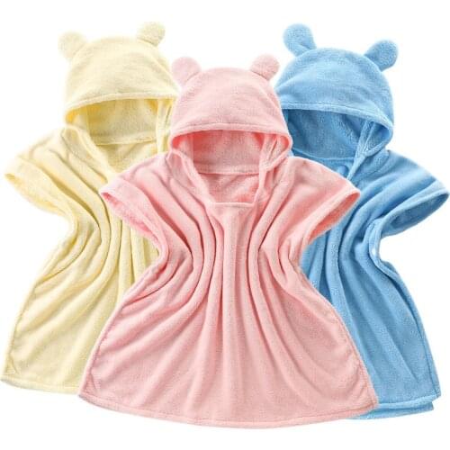 Children Bath Robes Flannel Winter Kids Sleepwear Robe Infant Pijamas Nightgown For Boys Girls Pajamas Baby Clothes Baby Towel