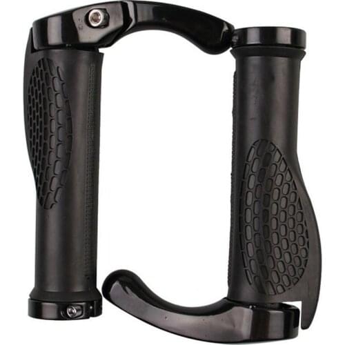 MTB Bike Grips Ergonomic Bike Anti-Skid Handlebar Grips Shockproof Bicycle Lock-on Handlebar Cover Handle Bar End Grips
