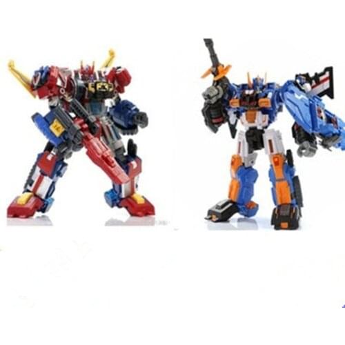 IN STOCK Fansproject Transformatoin Bule WB007 Red WB008 FPJ Diaclone Dai Atlas Commander Action Figure Robot Toys