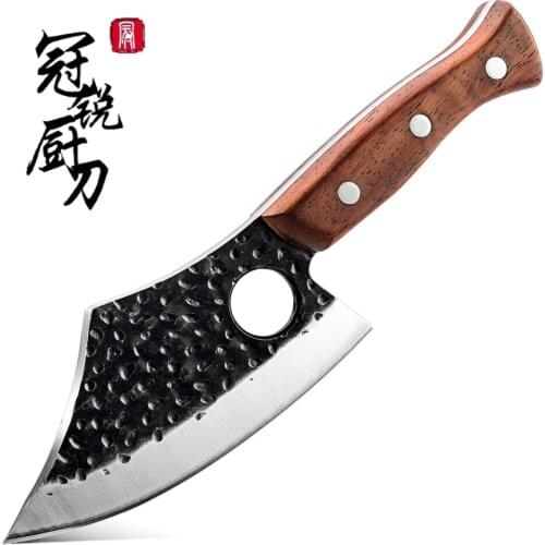 Chef Kitchen Knife Boning Axe Butcher BBQ Meat Chopping Tools Tomahawk Machete Fire Hatchet Camping Outdoor Sport Fishing Gadget