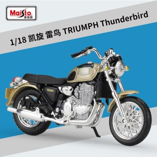 Maisto 1:18 Diecast Thunderbird Daytona 955i Speed Triple Sprint RS Daytona 675 Alloy Metal Motorcycle Road Racing Model