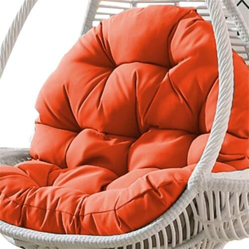 Rocking Chair Seat Cushion Swing Hanging Cushioning Garden Balcony Hanging Patio Basket Back Pads 80x120cm cojines (No Hammock)