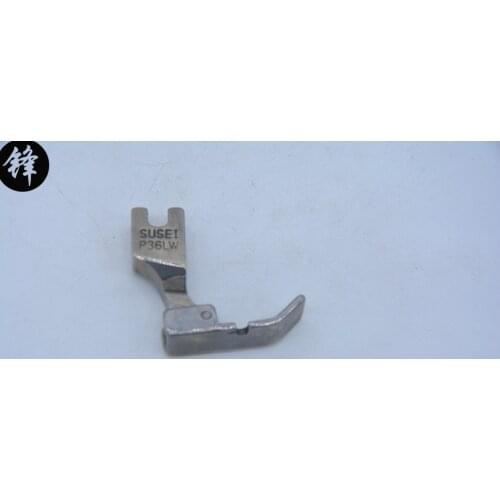 P36LW zipper presser foot lockstitch sewing machine one side home decor women bag maker decorative pillows