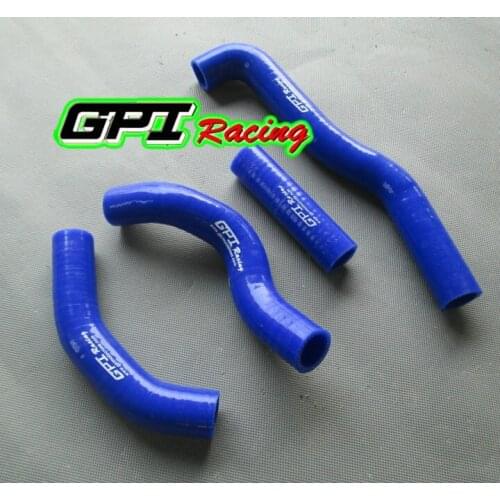 GPI silicone radiator hose FOR KAWASAKI KX250 KX 250 1988 1989 88 89 BLUE