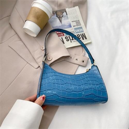 Ladies Shoulder Bags Fashion Exquisite Shopping Bag Retro Casual Women Totes Female Leather Solid Color Handbag for Women 2021