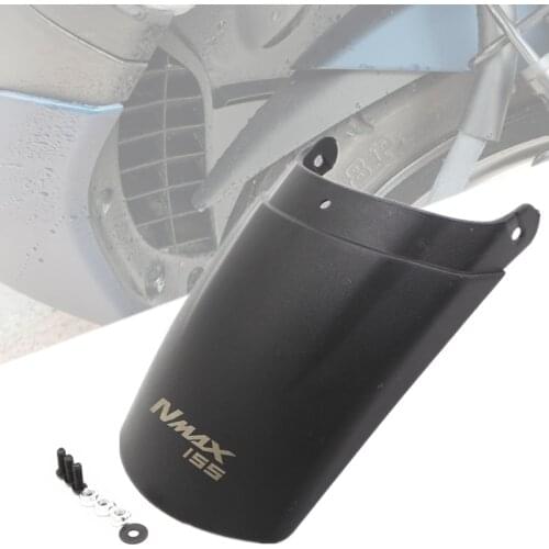For Yamaha NMAX155 NMAX125 NMAX 125 155 Motorcycle Front Fender Mudguard Extension Splash Guard ABS Mudflap