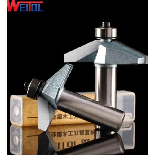 Weitol 1pcs 1/2 inch tungsten carbide Horse nose bit woodworking tool CNC router bit for wood cutting