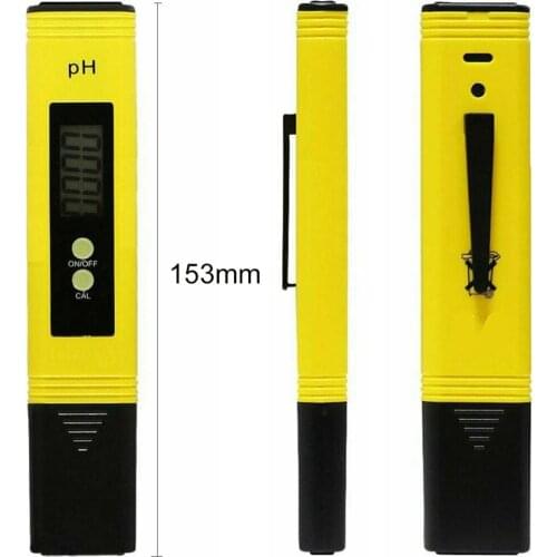 Hydroponics Water PH Meter Test Kit Portable Digital Aquarium Pool Tester Pen For Water Quality Testing Meter