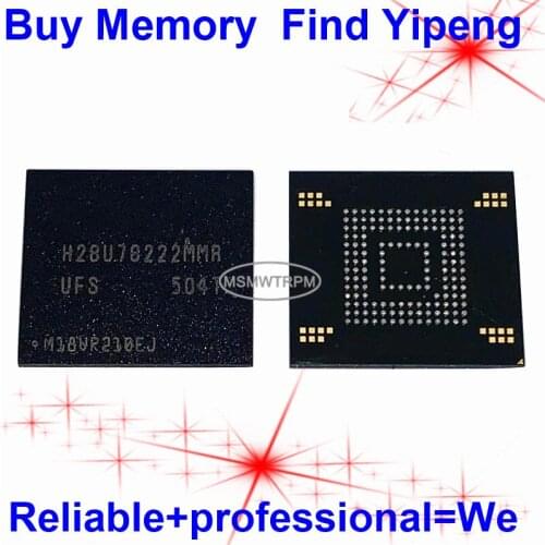 H28U78222MMR BGA153Ball UFS 64GB Mobilephone Memory New original and Second-hand Soldered Balls Tested OK