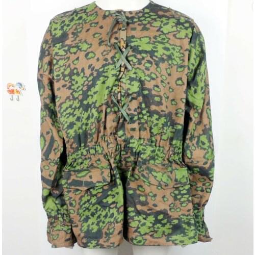 WWII GERMAN ARMY M42 FIELD SMOCK CAMO REVERSIBLE BLOUSE COVERALL CLOTHES WW2 Military Uniform War Reenactments 5605101