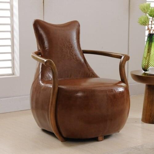 2 pcs chairs for selling modern Sofa Chair wood frame Armchair Living Room Furniture