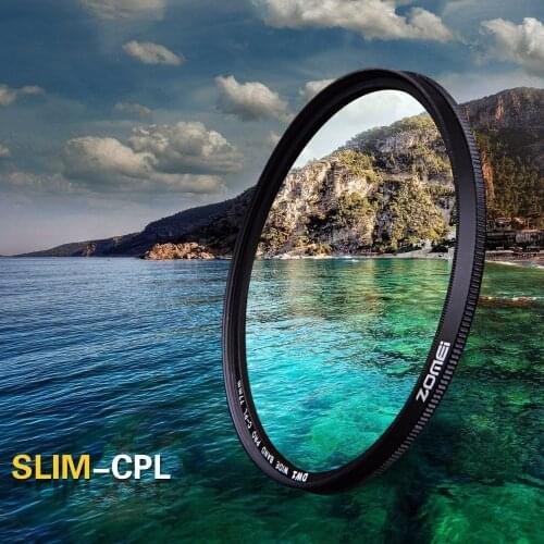 ZOMEI CPL Circular Polarizer Camera filter for Canon Nikon DSLR Camera lens 82mm