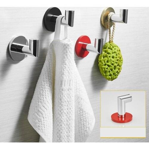 Red Color Coat hook Single hook door hook brass material