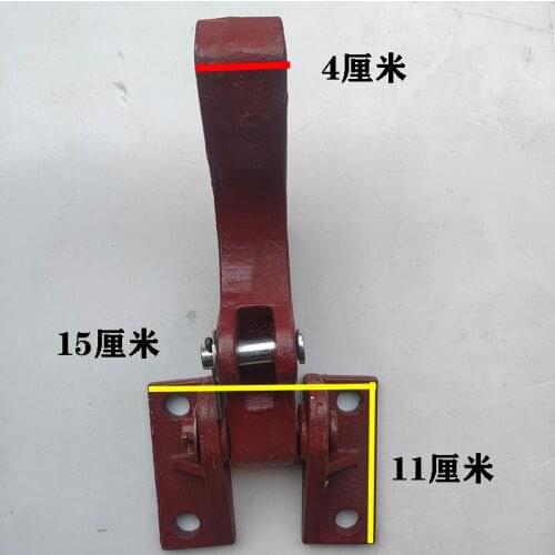 Dump truck rear door hook Tianjin dump truck tail door automatic insurance hook mud head muck truck lock hook chain accessories