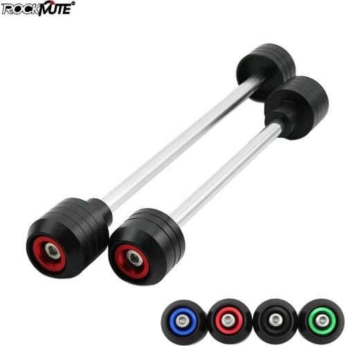 Motorcycle Front Rear Swing Arm Wheel Protector For DUCATI MULTISTRADA 950 2017-2018 POM Circle Axle Fork Crash Slider