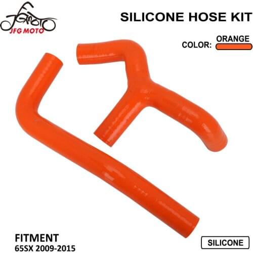 Motorcycle Silicone Hose Kit Radiator Heater Coolant Water Pipe For KTM SX65 SX 65 2009 2010 2011 2012 2013 2014 2015