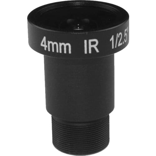 Starlight Lens 3MP HD 4mm CCTV Lens For HD IP Cameras M12 F1.2 Aperture 1/2.5" for SONY IMX290/IMX291 Ultra Low Light Cameras