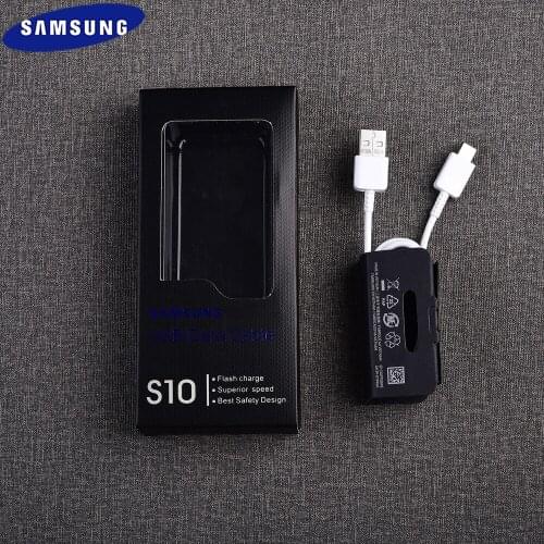 Original Samsung S10 Fast Charging Type C Cable 100cm USB 3.1 Data Line For Galaxy S20 S10 S9 S8 Plus Note 7 8 9 10 A8S A9S A30S
