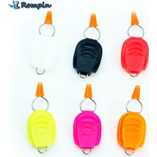 Rompin 6pcs/lot Baitcasting Reel Fish Line Holder Stop Buckle Feeder Fishing Accessories Fishing liner stopper mix color
