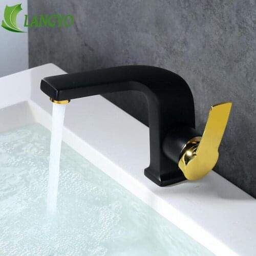 Luxury chrome basin faucet brass mixer Bathroom sink faucet Deck Mount Bath taps Faucet Water Sink tap crane torneira anheiro