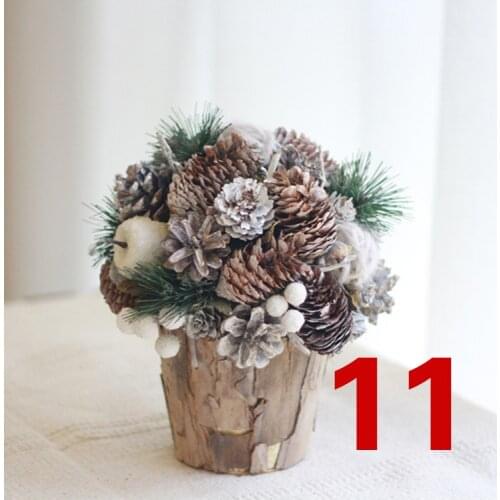 Christmas Decoration Flower Table Centerpiece Dried Florals Home Decor Preserved Flowers Handcrafted Flores Autumn Decoration