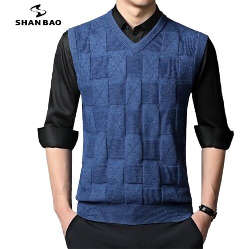 Мужские свитера SHAN BAO China At AliExpress