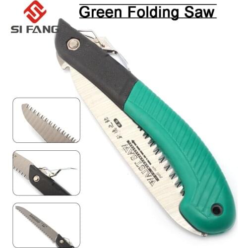 400*180mm Folding Cutting Hand Folding Mini Saw with TPR Handle Collapsible Saw for Wood
