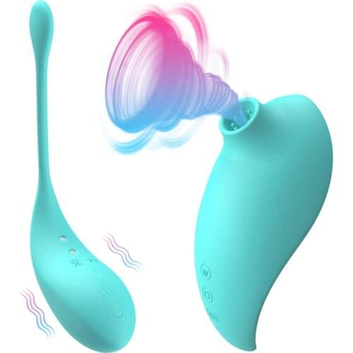 Clitoris Stimulator Nipple Sucker Vibrating Clit Sucking Vibrator Massage Panty Vibrator Remote Pussy Licking Toys For Woman