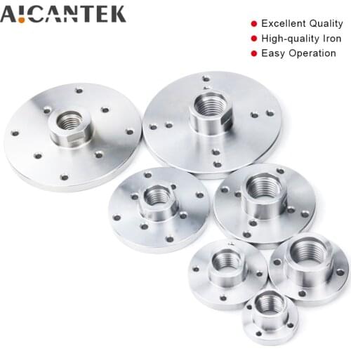 M33*3.5 / 1inch x 8TPI Wood Turning Lathe Steel Face Plate Chuck Flange With Diameter 2" 3" 4" 6" Inch Faceplate