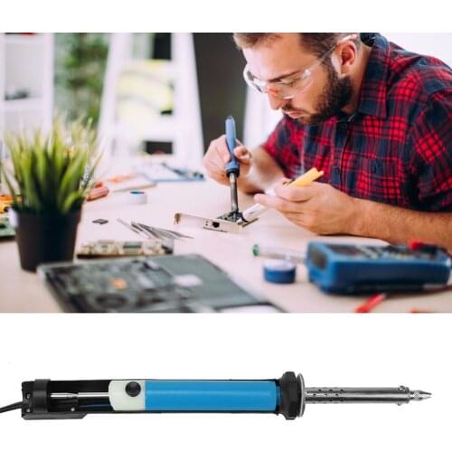 Suction Tin Solder 30W Dual Use Electric Soldering Iron Tin Suction Sucker Pen Desoldering Soldering Tool soldering iron gun