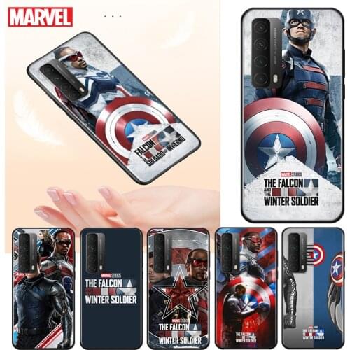 The Falcon and the Winter Soldier For Huawei Y9S Y9A Y9 Y8P Y8S Y7P Y7A Y7 Y6S Y6 Y5P Y5 PRO Lite Prime 2020 2019 Phone Case