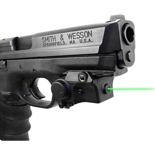 Subcompact Pistol Red Dot Laser Gun Sight for Glock Self Defense Weapons Mini Tactical Pistol Green Laser Sight Scope Optics