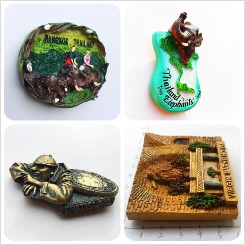 Fridge Magnets Tanzania Turkey Slovakia Thailand Frankfurt Czech Vietnam Korea Ukraine Paris Vietnam California Souvenir Home D