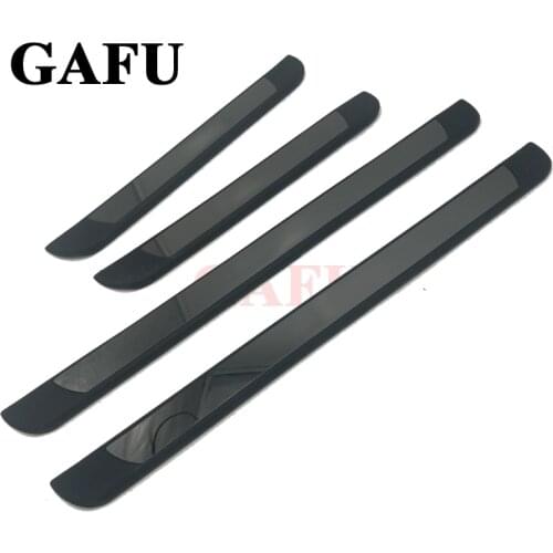 Stainless steel scuff plate door Cover Trim Car Accessories car styling For VW Tiguan MK2 2017 2018 2016