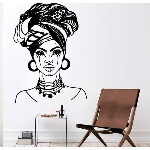 Fun national minority Wall Stickers Home Decoration Accessories For Bedroom Art Mural Nursery Decor Living Room Wall Decal