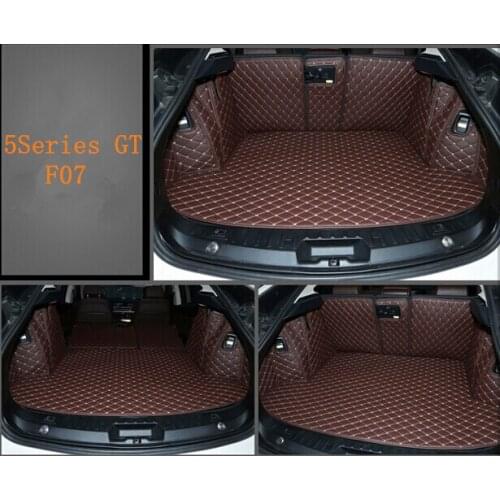 Non Slip Easy Clean Wholy Surrounded No Ordor Special Car Trunk Mats for BMW5 Series GT F07 Wear-resisting Waterproof Boot Carpe