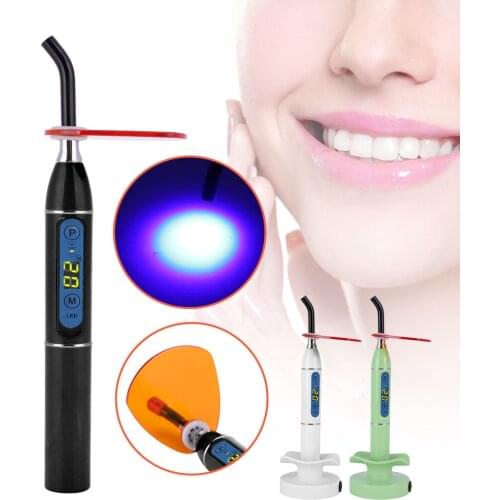 New Color Photosensitive Wireless Cordless Plastic LED Light Curing Dental Machine Lamp Safe Lower Noise Super Long Standby