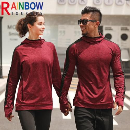 RAINBOW TOUCHES Men's Hoodies