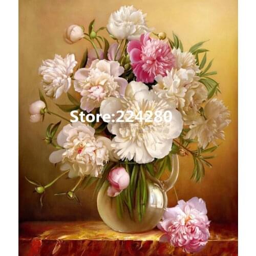 Needlework,for embroidery,DIY 14CT Unprinted Cross stitch kits,Art Still lifes flower simple fashion Cross-Stitching decor