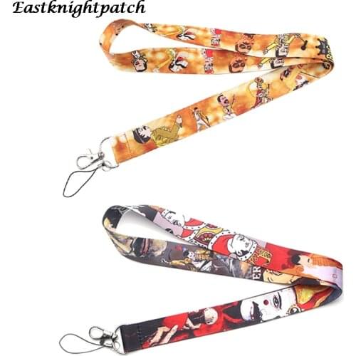 12pcs/lot E2629 Classical Singer Lanyard For Key Lanyard For Phones USB Flash Drives Key Keychains ID Name Tag DIY Kid Hang Rope