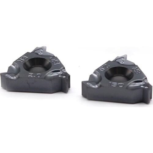 16ER 1.0 ISO 1.25 1.5 1.75 2.0 2.5 3.0 22ER 3.5 4.0 4.5 5.0 Thread turning tools Tungsten Carbide Insert CNC Lathe Tool