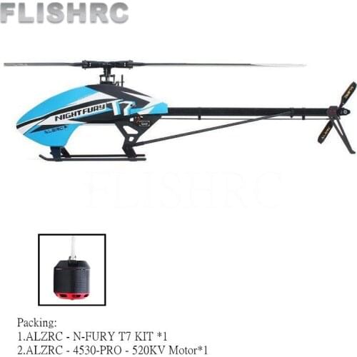 ALZRC - N-FURY T7 FBL Super Combo RC Helicopter
