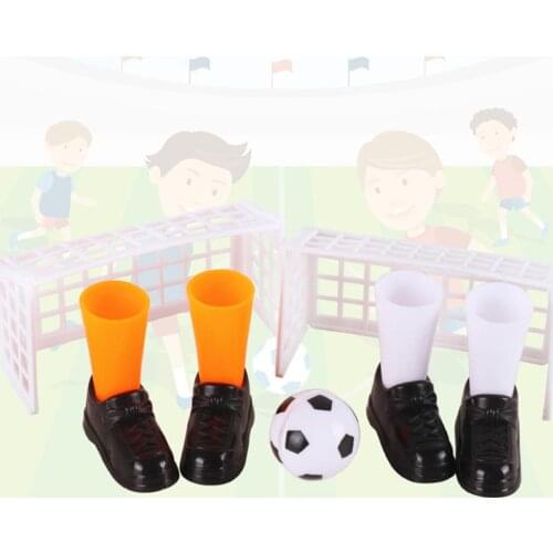 Funny Mini Finger Soccer Football Match Play Table Game Set with Goals Kids Toy Parent-child Interactive Toys Educational Toys