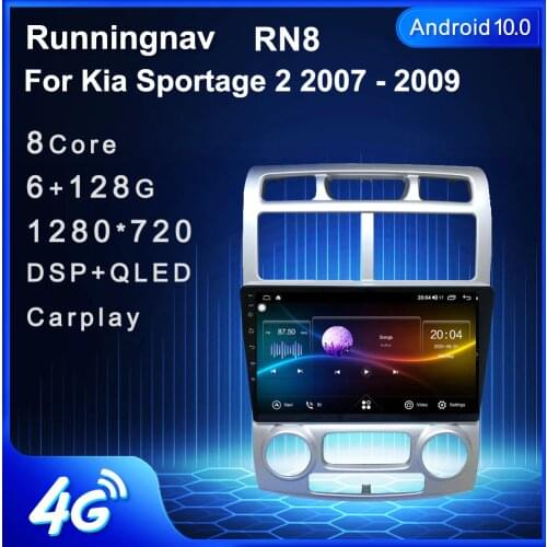 4G LTE Android 10.1 For KIA sportage 2007 2008 2009 2010 2011 Multimedia Stereo Car DVD Player Navigation GPS Radio