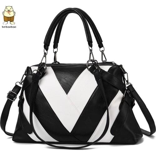 Beibaobao Women Fashion Bags High Quality Big Ladies Shoulder Bag New Pu Leather Bag Large Womens Leather Handbags