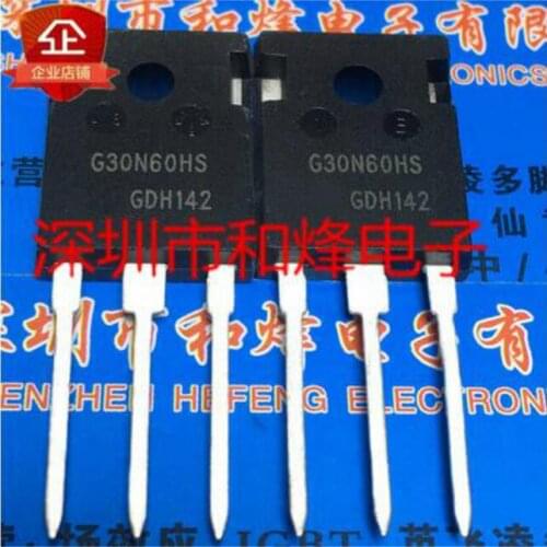Free shipping 20PCS G30N60HS SGW30N60HS TO-247 600V 30A
